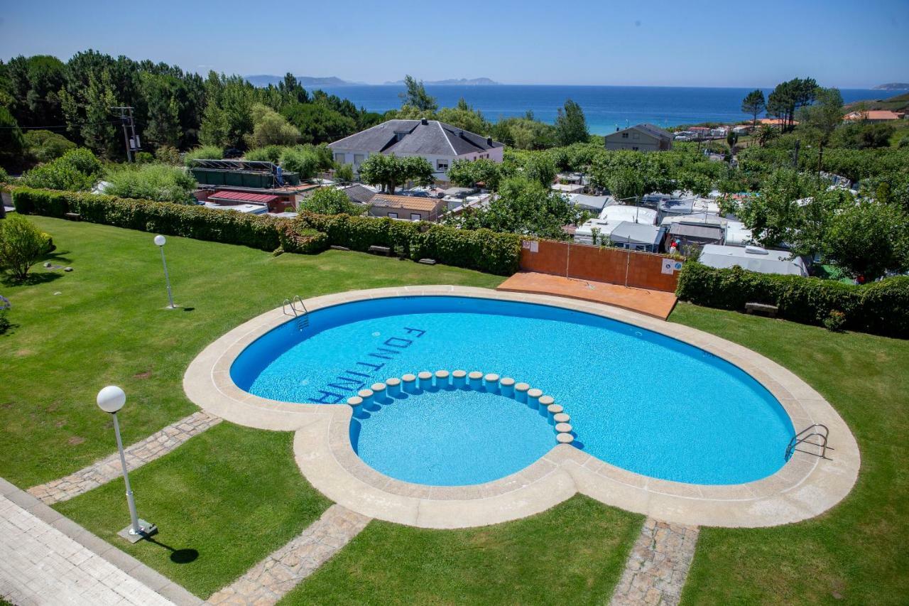 Apartamentos De Uso Turistico Fontina - Playa Montalvo - Sanxenx0 -Pontevedra سانكسينكسو المظهر الخارجي الصورة